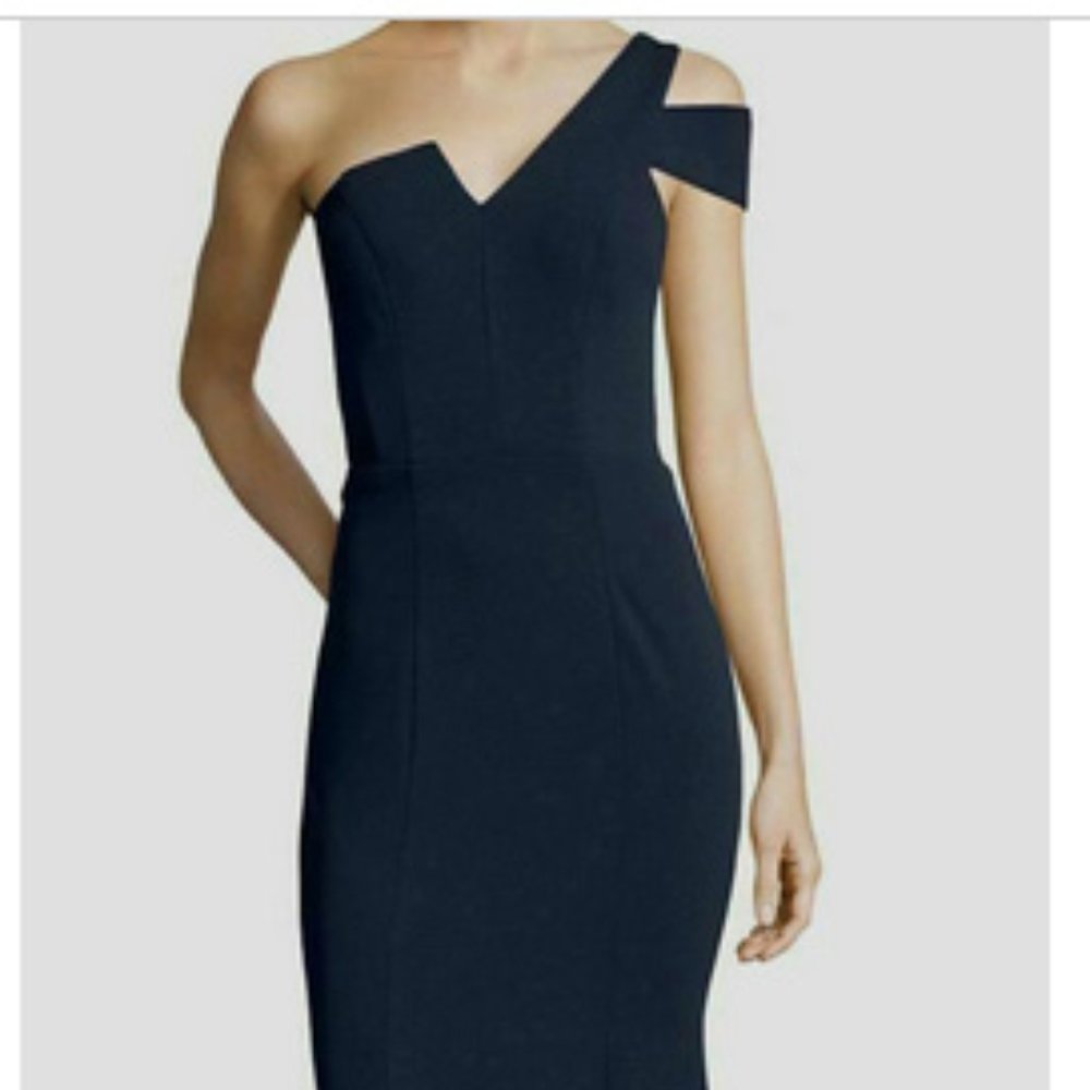 Betsy & Adam's Navy Gown